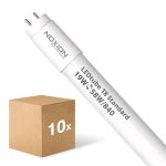 Fordelspakning 10x Noxion LED Lysrør T8 Avant (EM/Mains) Standard Output 19W 2300lm - 840 Kald Hvit | 150cm - Erstatter 58W