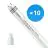 Fordelspakning 10x Philips LED Lysrør T8 CorePro (UN) High Output 23W 2700lm - 840 kald hvit | 150cm - erstatter 58W