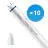 Fordelspakning 10x Philips LED Lysrør T8 MASTER (EM/Mains) High Output 12.5W 2100lm - 840 kald hvit | 120cm - erstatter 36W