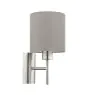 Eglo Veggbelysning Pasteri Stål Sateng Nikkel | IP20 - Egnet for 1x E27 