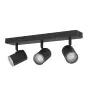 Eglo Tak Spot Consuma 1 Stål Svart | Egnet for 3x GU10